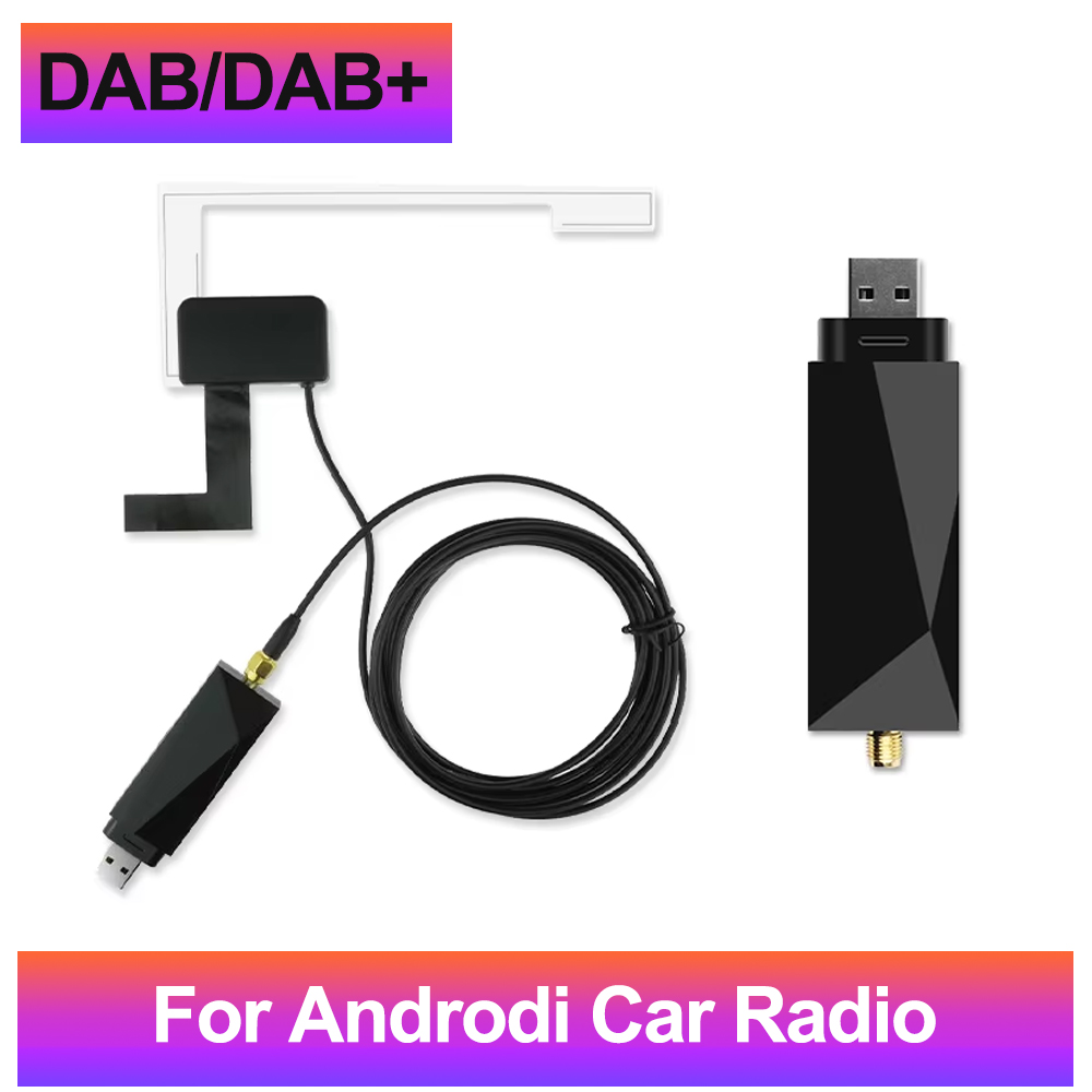 DAB/DAB+ Antenna With USB Adapter Universal Android Car Radio GPS Stereo Receiver DAB DAB+ Signal Head Unit Player