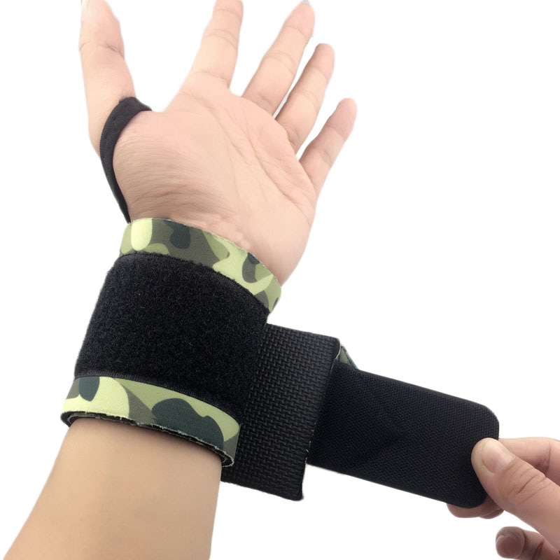 1Pcs Camo Tennis Sport Wristband Gym Fitness Training Wrist Support Bandage Weight Lifting Carpal Tunnel Pressurize Protector