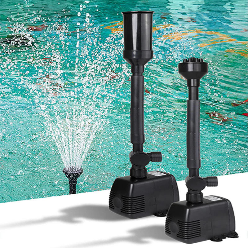 2024 Langlebige, vielseitige, verstellbare Springbrunnenpumpe, drei Modi, Wasserbrunnenpumpe, einstellbarer Durchfluss (Wasserstraffung, 1 Meter)