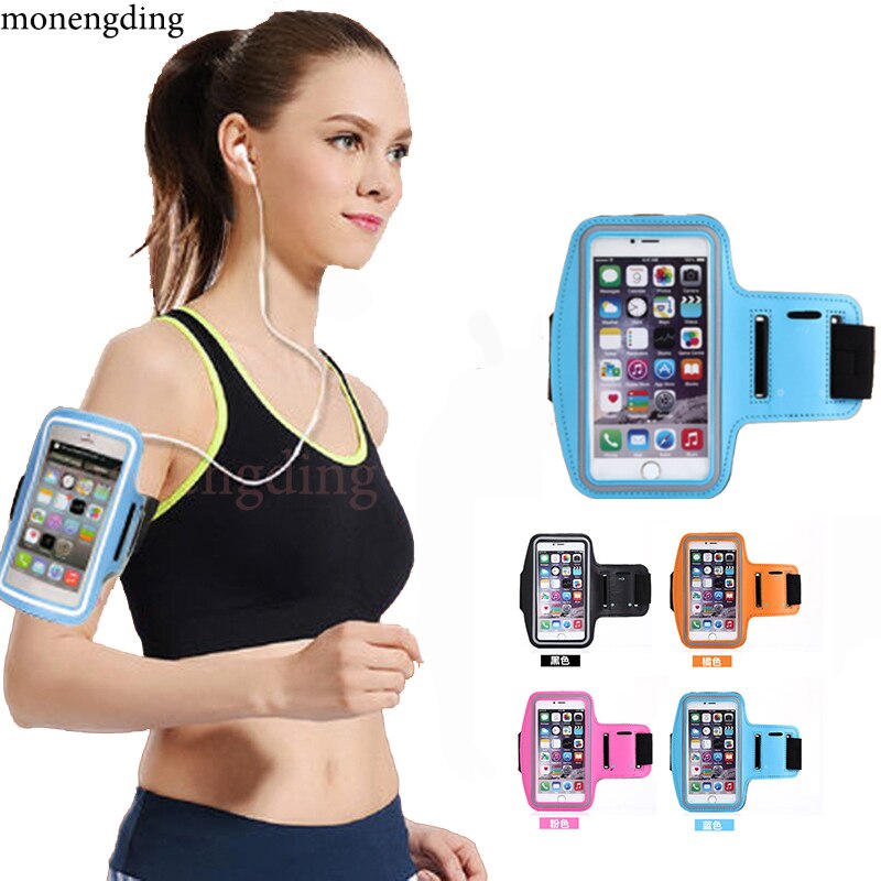 Custodia per bracciale sportivo 4.7/5.7 pollici supporto per telefono moda per donna a portata di mano borse per Smartphone Sling Running Gym Arm Band Fitness