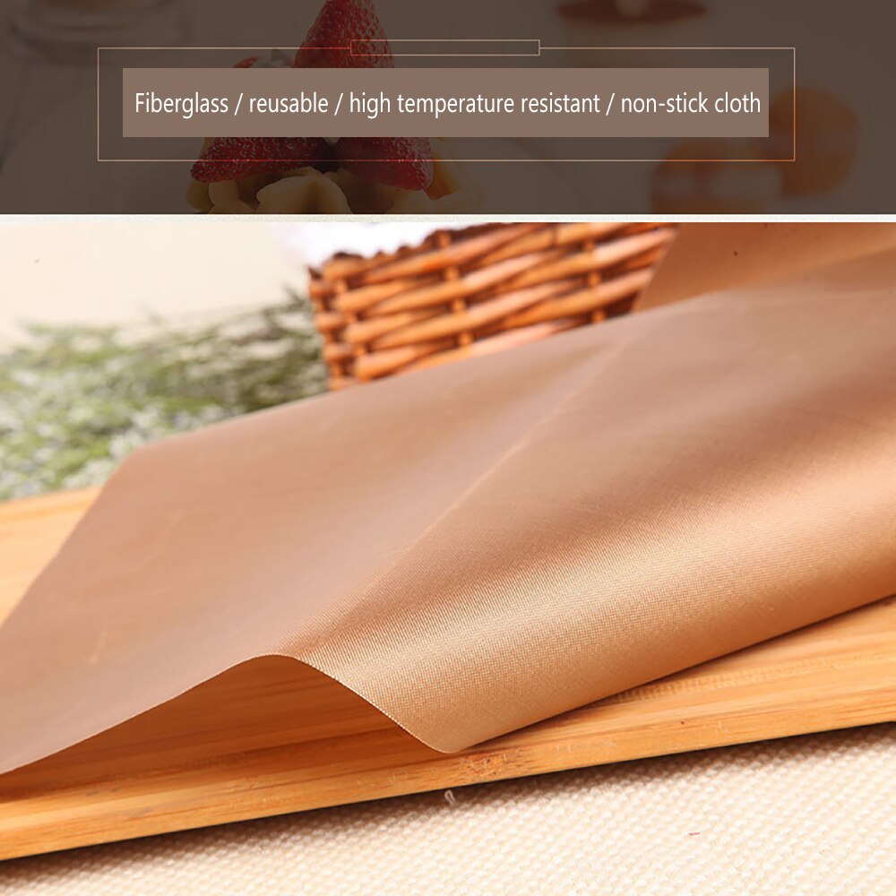 Reusable Non Stick Baking Paper High Temperature Resistant Sheet Oven Microwave Grill Baking Mat Baking Tools