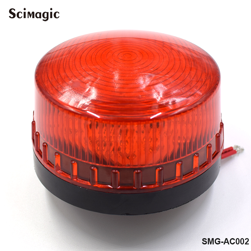 Smg 12V Of 24V Security Alarm Strobe Signaal Waarschuwingslampje Led Lamp Knipperlicht Slagboom Signaal Strobe knipperende Lamp