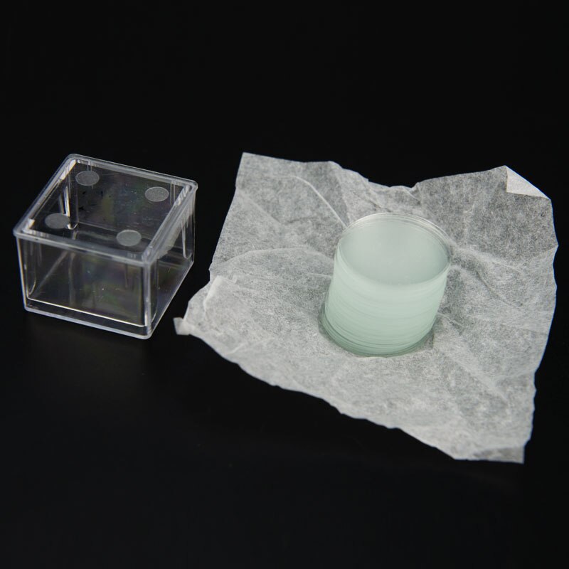 Round Microscope Glass Slide Cover Slips 35mm 40mm Blank Slides Coverslip Thickness 0.13 - 0.17mm 1 Box 100pcs