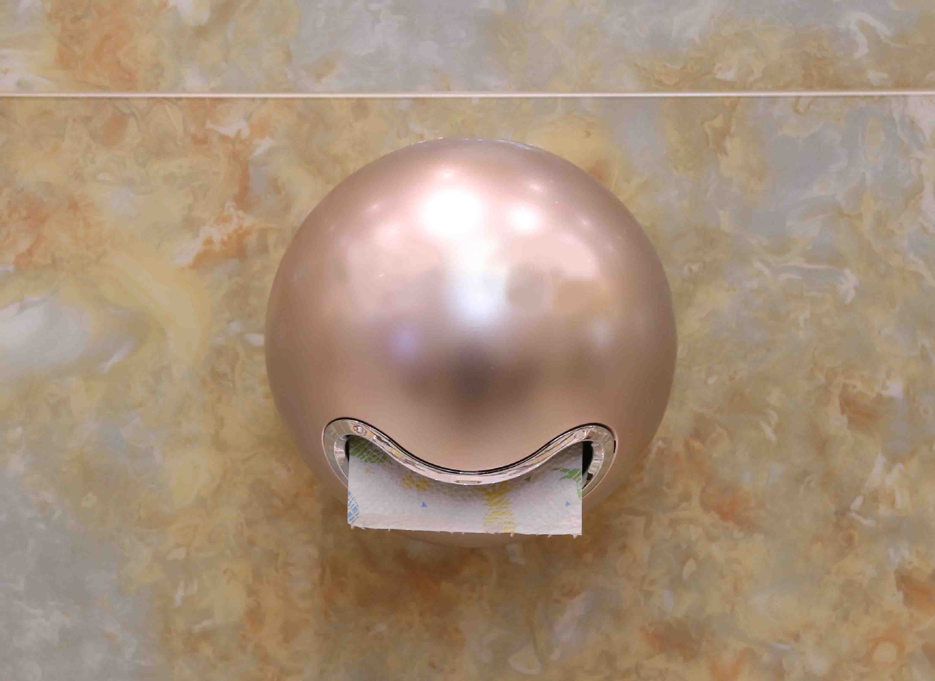 Bathroom waterproof toilet paper box Alien Paste-type tissue box container rack roll paper tube Toilet paper holder: 11