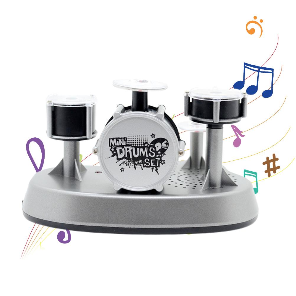 Exqusite Mini Musician Convert Drum Kit Finger Touch Mini Drums Percussion Toys Give Friends