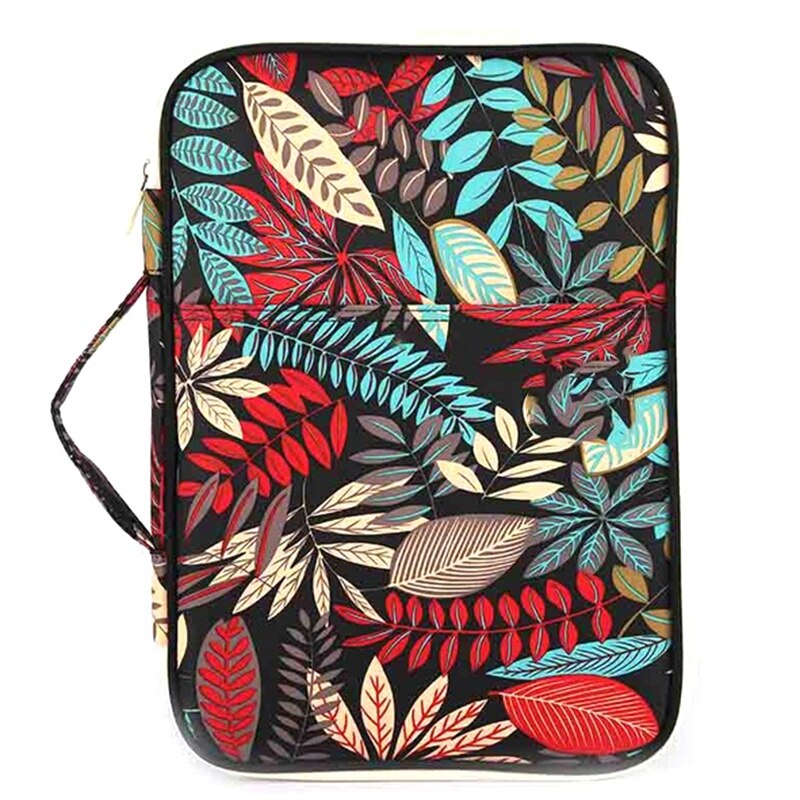 Carpeta multifunción A4 bolsa de almacenamiento portátil Tablet archivo producto impermeable Nylon almacenamiento bolsa archivo pluma de cuaderno ordenador