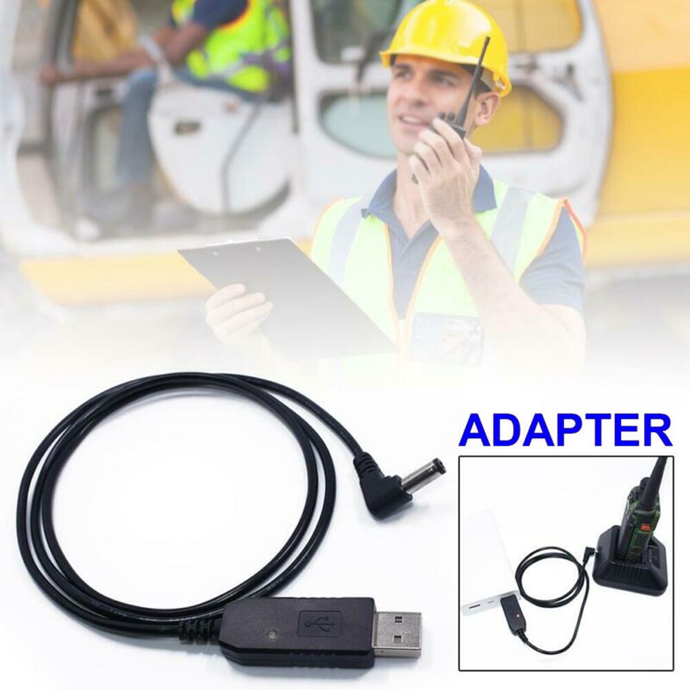 USB Charger Cable For UV5R UV82 BFF8HP UV82 hp UV9R Wireless Walkie Talkie USB Charger Cable durable