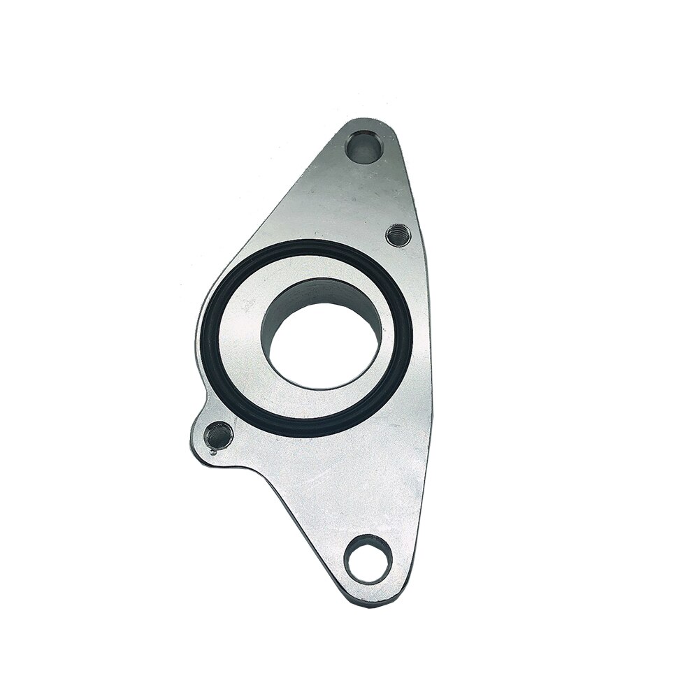 RESO--Billet Aluminum Turbo Blow Off Valve Flange Adapter For Subaru WRX EJ20 EJ25 TOP MOUNT RS RZ BOV FV