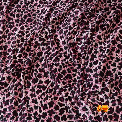 leopard print velvet stretch gold velvet fabric velvet dress dance dress clothing fabric: 6