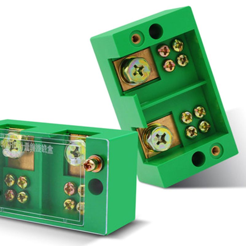Single Phase 2-IN 4/6/8/12-OUT Wire Terminal Box Household Distribution Box Terminal Junction Case