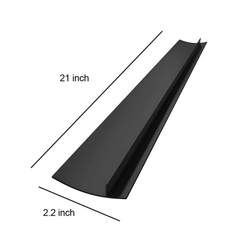 1PC Kitchen Silicone Gas Stove Counter Gap Cover Sealing Strip Easy-to-clean Heat-resistant Wide And Long Gap Filler: A
