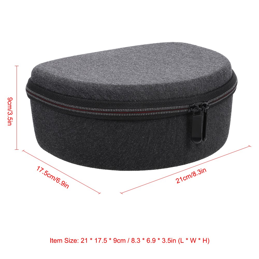 Hard Headset Carrying Case headphones bag Storage Travel Bag Protector hard case box for Foldable Headphones