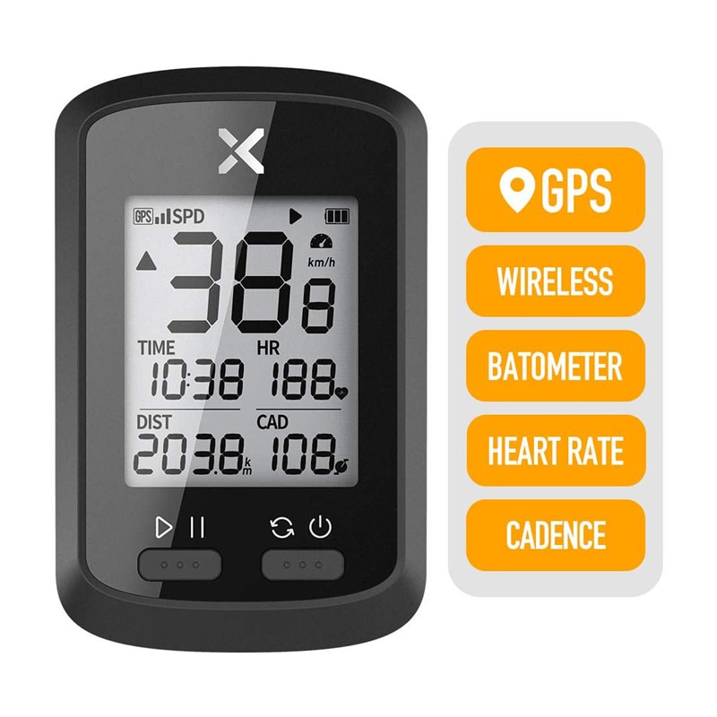 XOSS G + GPS SMART BIKE ciclismo ordenador Bluetooth 1,8 pulgadas pantalla Digital LCD impermeable IPX7 bicicleta ordenador velocímetro