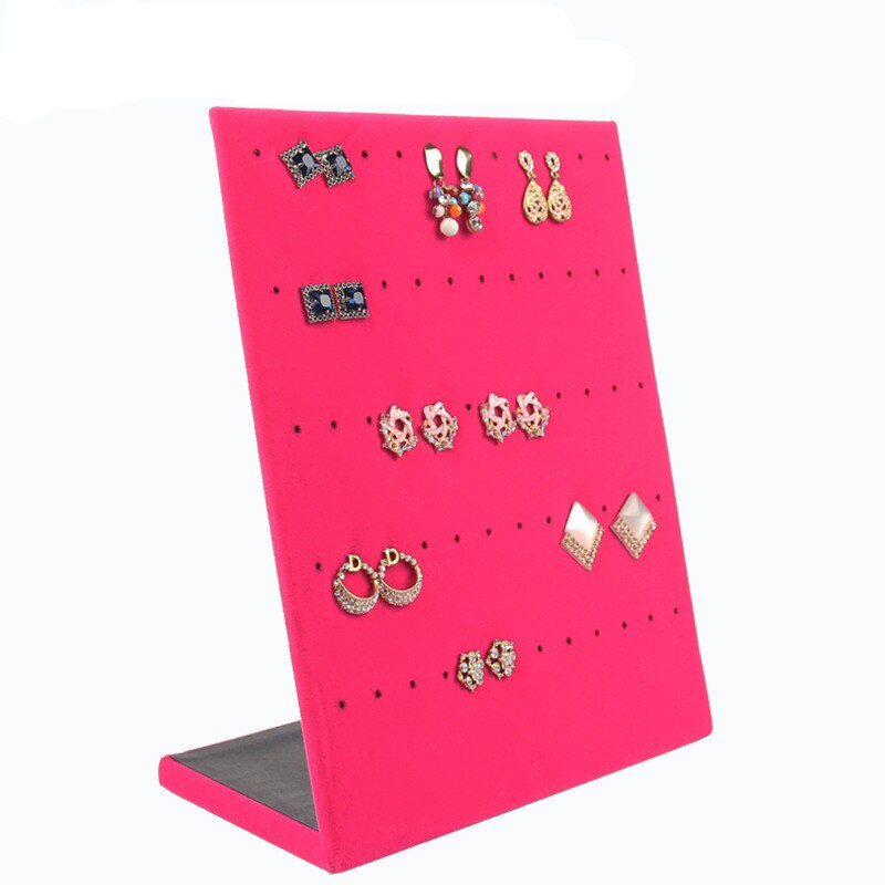 Showcase Rack Sieraden Earring Raad Holder Oorstekers Pin Plank Display Stand Board Sieraden Display Standaard Oorbel Houder