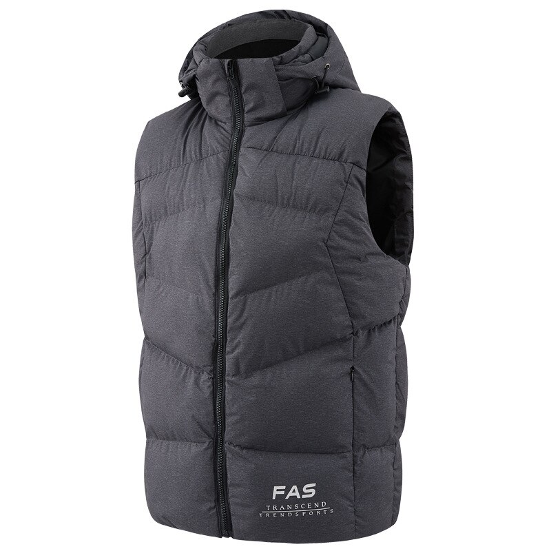 printemps automne veste sans manches pour hommes à capuche mâle hiver gilet grande taille hommes travail gilets gilet VT-243