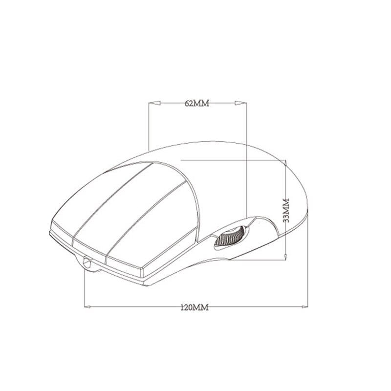 Black 3 Button Wireless Mouse Side Scroll For 3DCG CAD Charging 3-3-3 Key Side Wheel Drawing CA DUG Modeling Catia Mouse