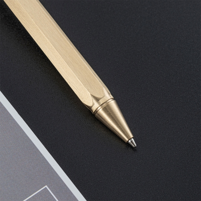 Smooth Ballpoint Pen Metal Journaling Pens Smoothly Pen Press Writing Pens School Office Supplies for Students