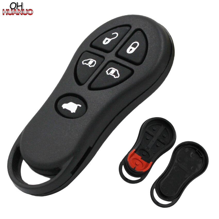 5 Button Vervanging Key Shell Fit Voor Chrysler Dodge Remote Key Case Fob