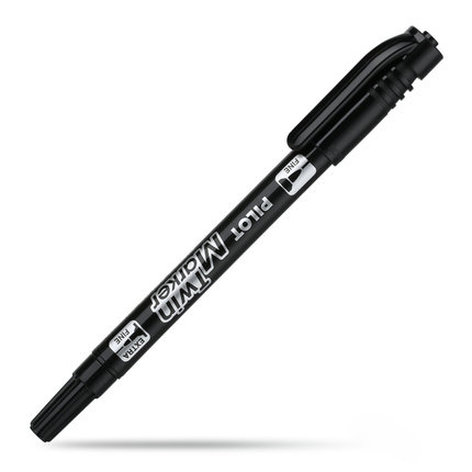 1Pcs Japan Pilot Color Double-Headed Marker Oily Quick-Dry Painting Art Hook Pen SCA-TM Color Bright Waterproof: Red Wine
