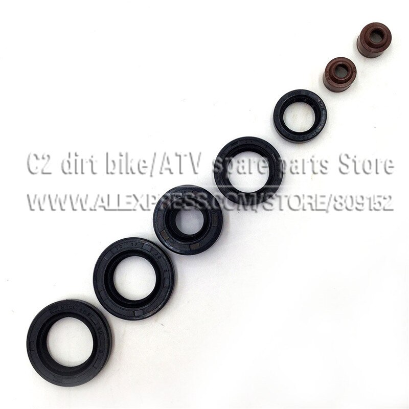 YinXiang Engine 140cc YX140 engine Oil Seal Valve seal For Chinese Dirt Pit Bike Kayo BSE Apollo YX Engine Parts