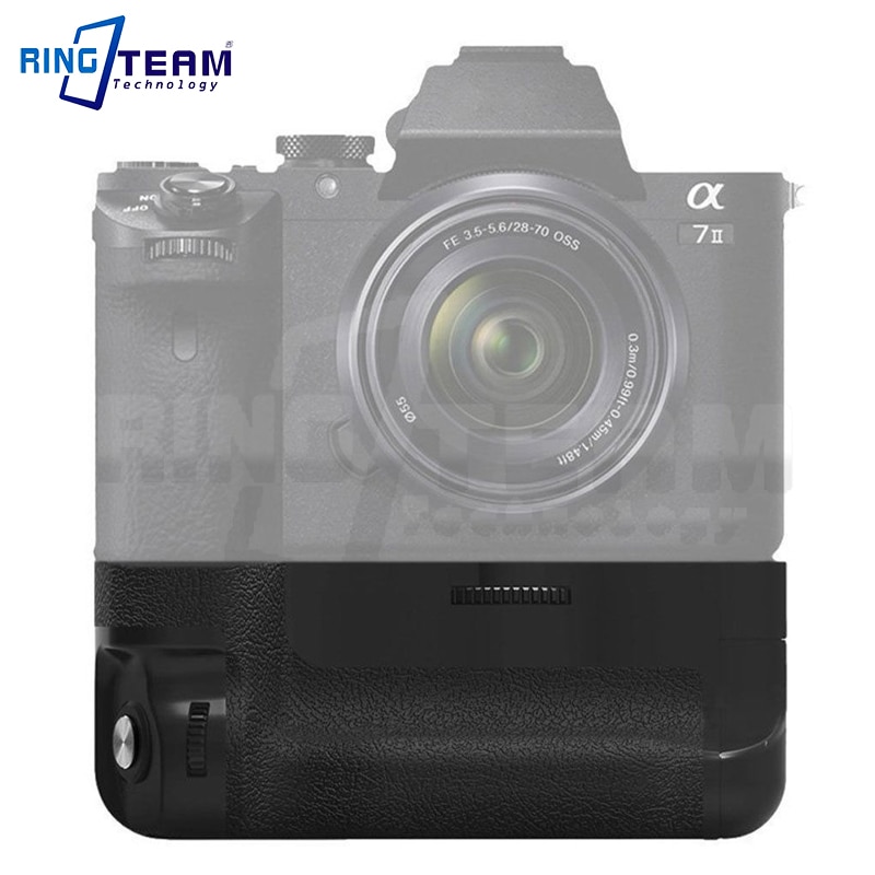 VG-C2EM o aperto da bateria, aperto vertical da bateria trabalha com duas NP-FW50 da bateria para câmeras a7 ii e a7r ii