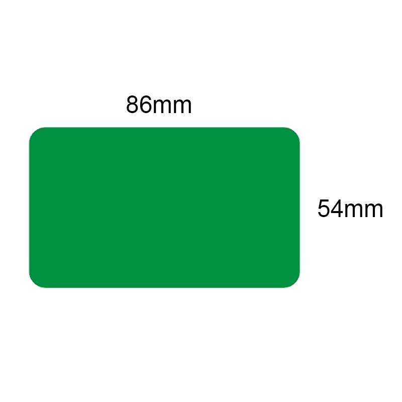 10/50/100PCS 7 kolorów puste karty plastikowe pcv DIY karty do gry 86*54mm karty do pokera