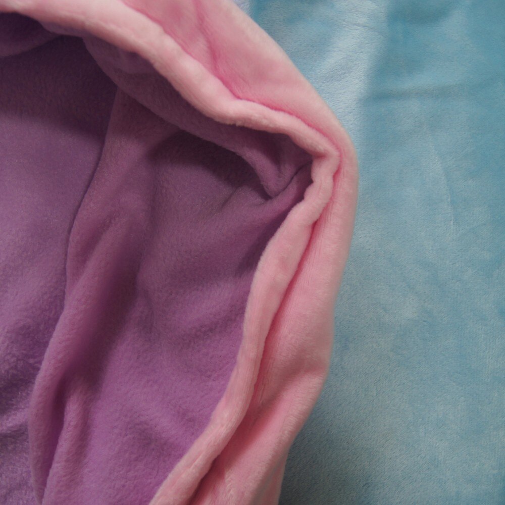Rosa Blau Lila Schlafsack Decke Werfen Meerjungfrau Fischschwanz Decke für Erwachsene Childern Super Weiche Doppel Schichten Weihnachten
