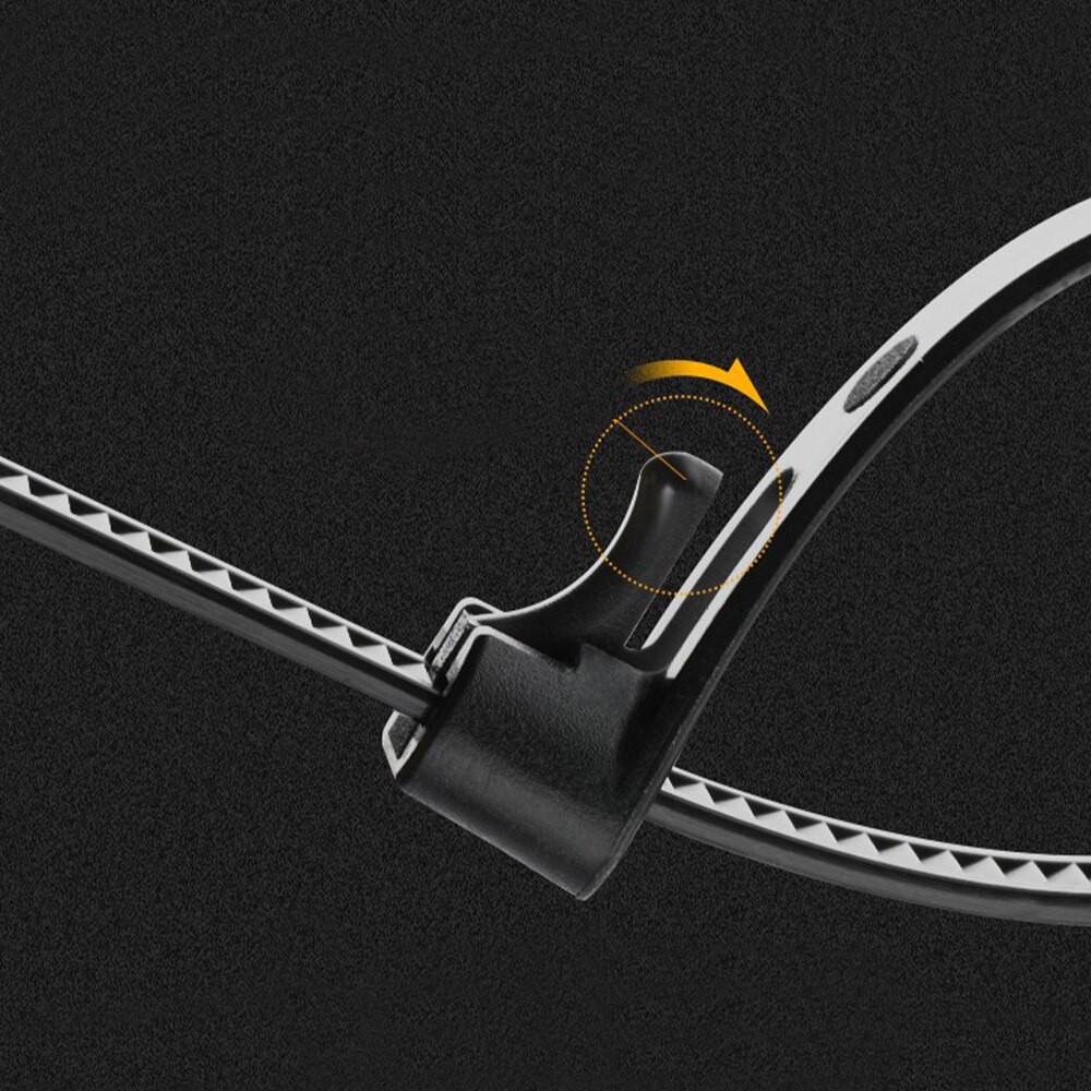 30PCS reusable self-locking plastic nylon cable ties, fixed nylon cable ties and detachable zipper cable ties, binding straps