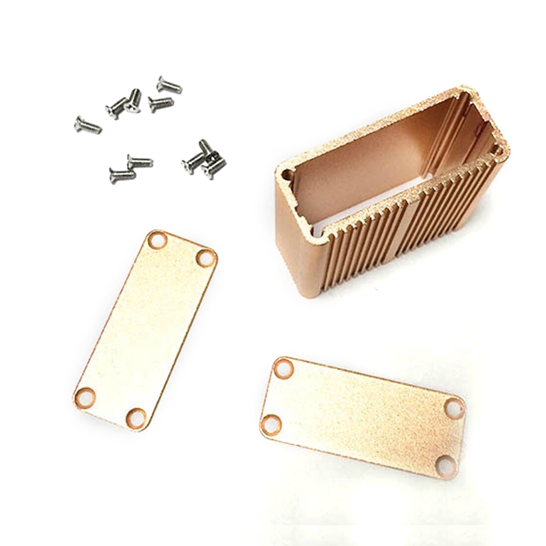 Aluminum Enclosure 18.5*45*45mm DIY Box PCB Project Electronics Enclosure Case DIY