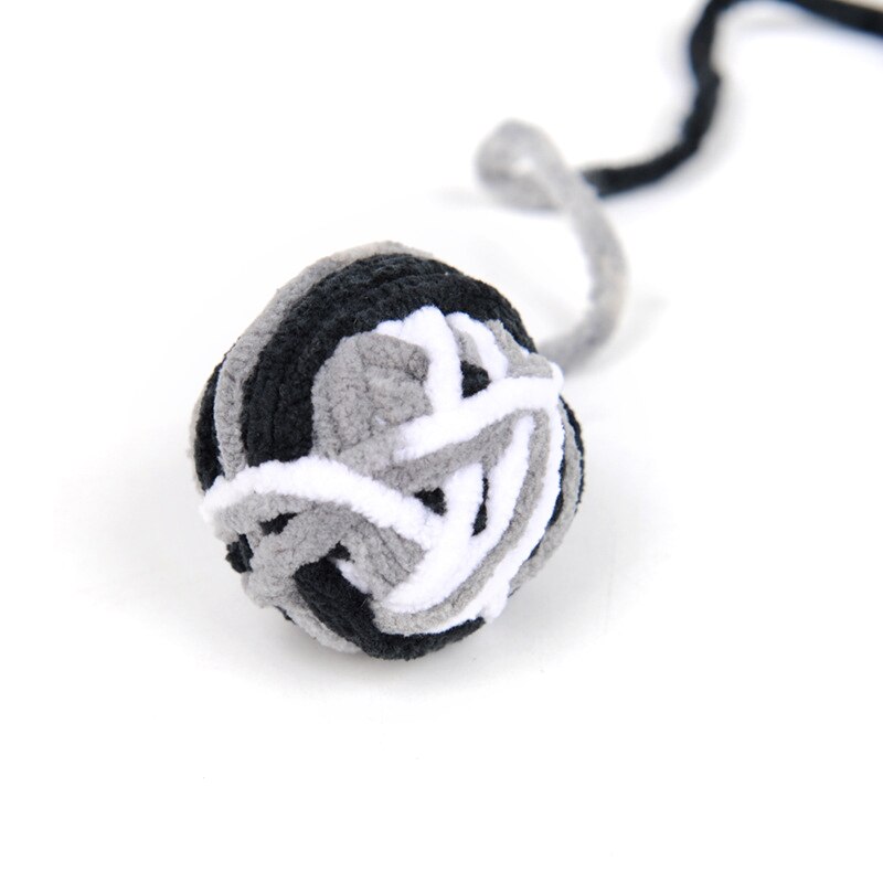 Fast Ship! 4 Color Cat Toys Bells Balls Play Kitten Fun Games Pets Interactive Animal Exercise Funny Cat Toy Ball Pet Tools: Gray / 1pcs