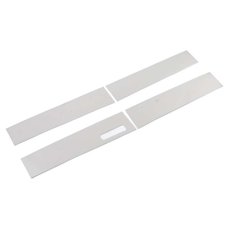Aplique de pilar de puerta, acero inoxidable, resistente al desgaste, embellecedor de poste de pilar de puerta y ventana para coche