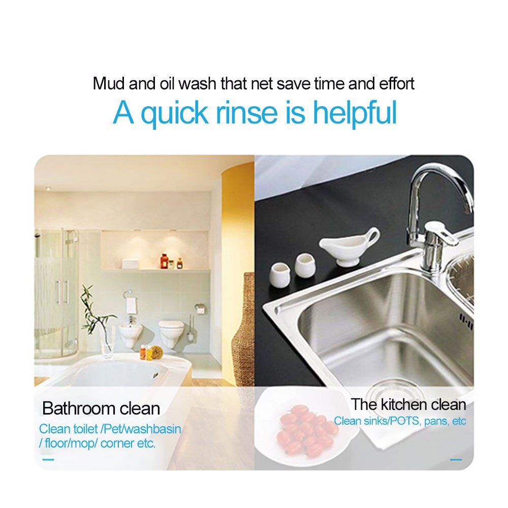 Multifunctionele Handed Draagbare Abs Bidet Sproeier Set G1 / 2 Intrekbare Laag Bidet Douchekop Nozzle Wc Cleaning Tools