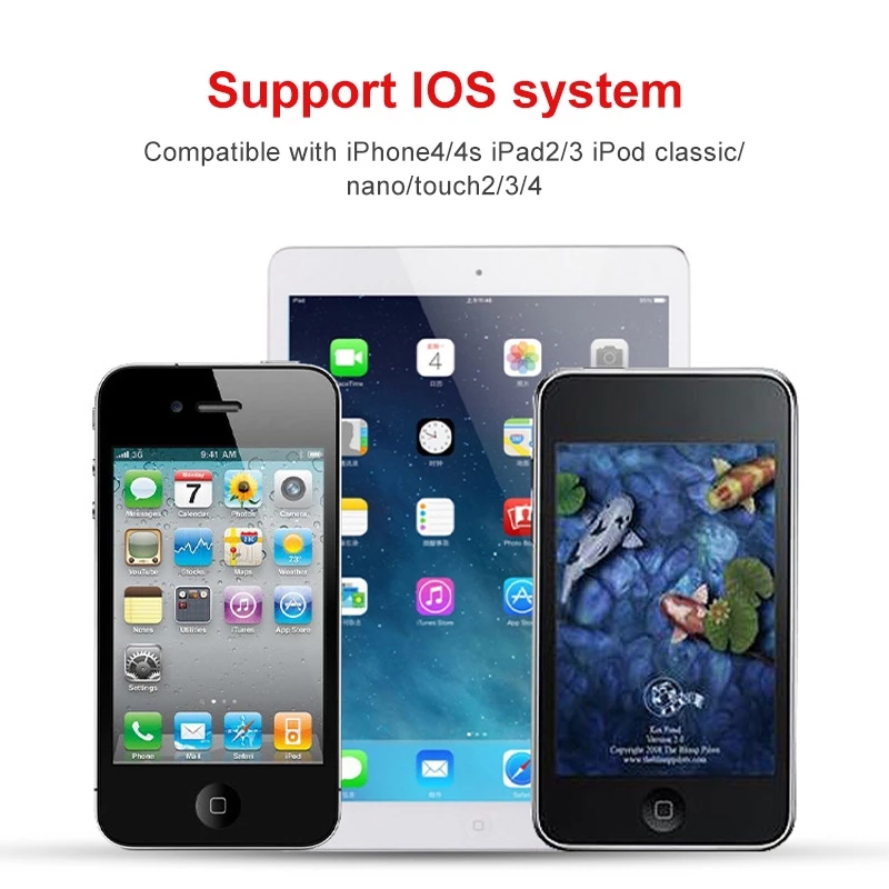 Für iPhone 4S Kabel 30-poliges schnelles USB-Ladegerät für Apfel iPhone 4S iPad 2 3 iPod berühren Nano iPhone4 Daten synchronisieren-Kabel-Adapterkabel