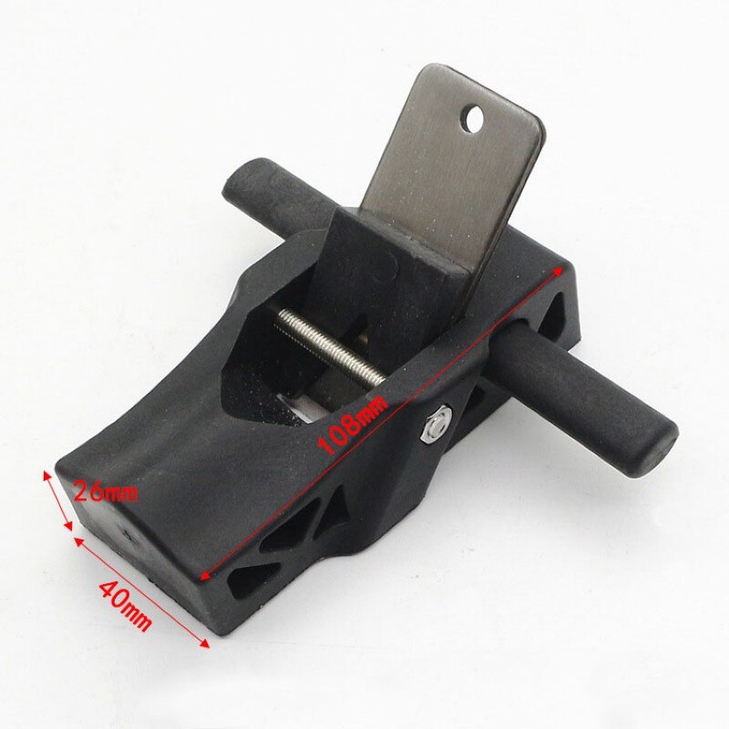 1 pièces Mini main pousser en plastique noir bois rabot main rabotage petite raboteuse bois outils de bricolage