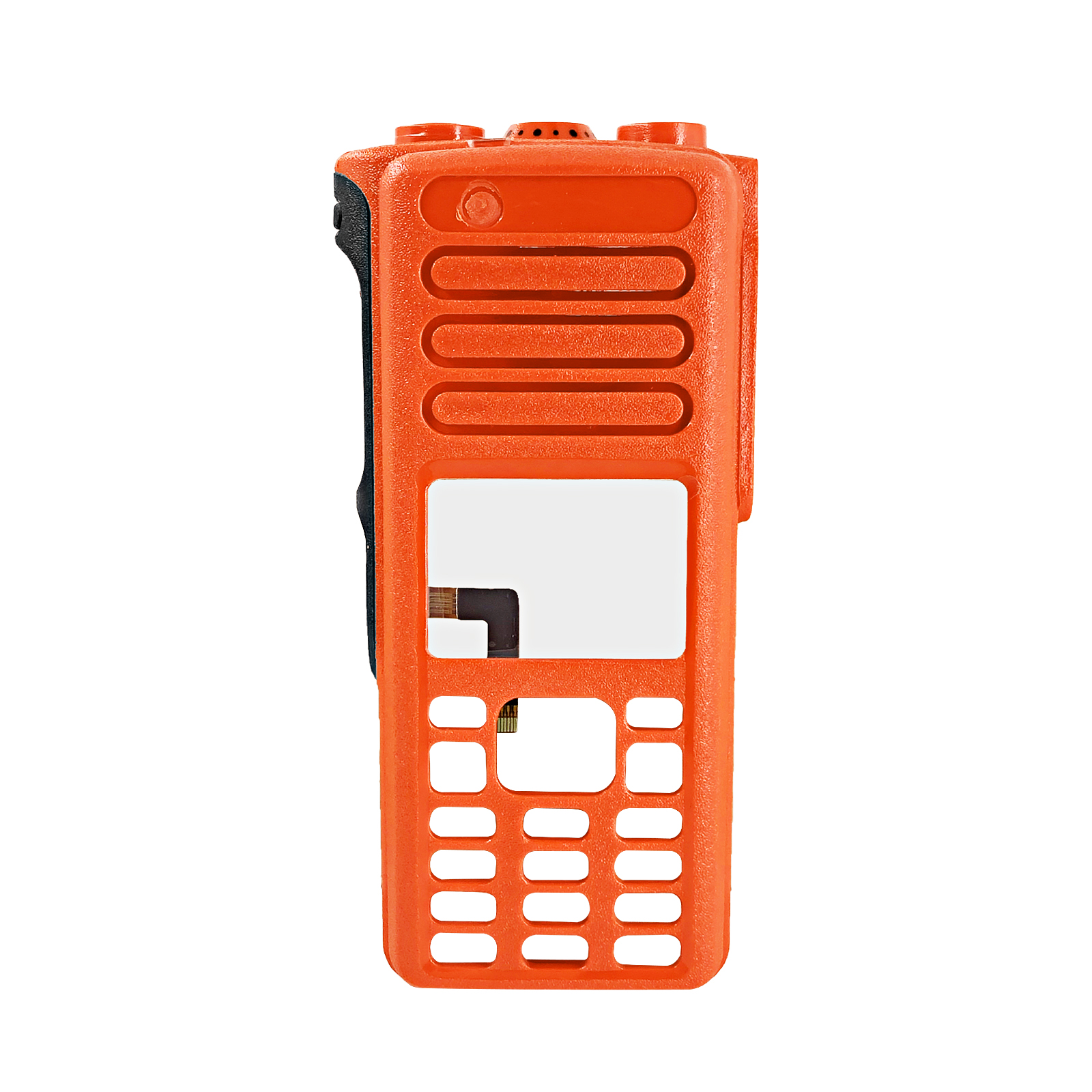 Kleurrijke Walkie Vervanging Front Behuizing Case Kit Voor Motorola Xir P8668 P8660 DGP8550 DP4800 DP4801 XPR7550 XPR7580 2Way Radio: Orange