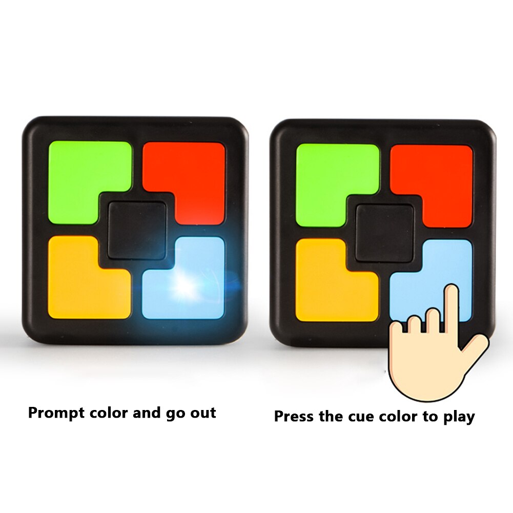 Children's Educational Games Machine Fidget Toys Innovative Interactive Flash Memory Training One-hand Game Console Puzzle Brain