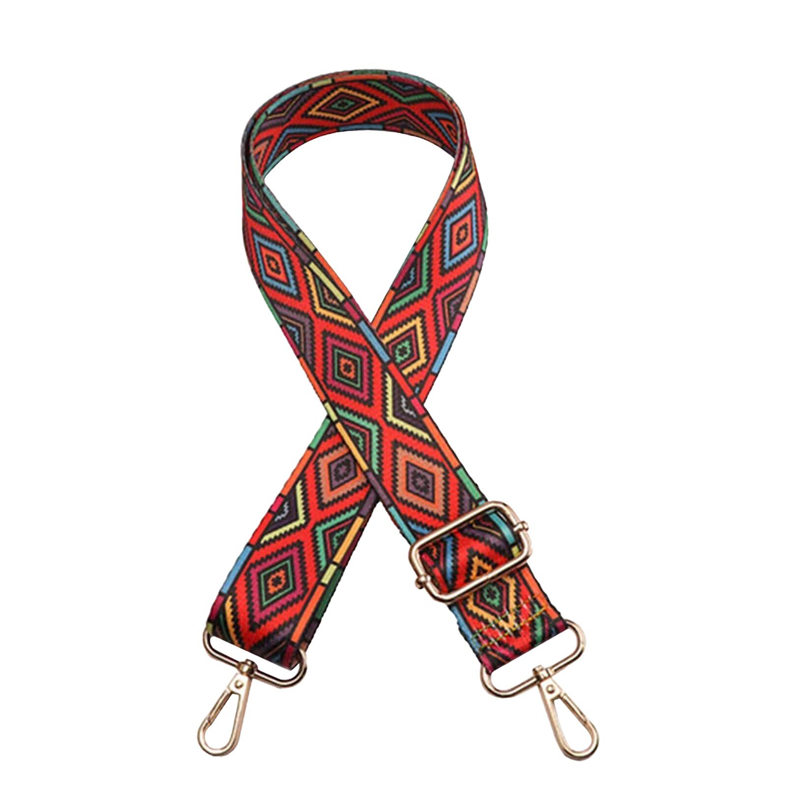 Ethnic Style Photo Camera Colorful Strap Cotton Yard Pattern Neck Strap DSLR Adjustable Shoulder Strap DIY Accessories 75-135 cm: D