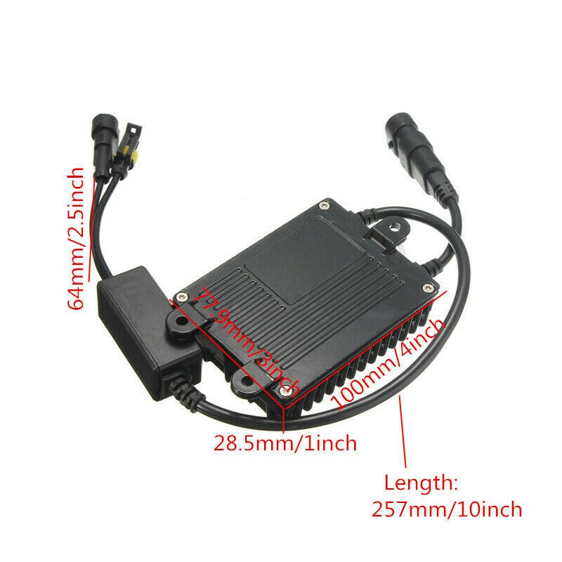 12V Slim 100W Hid Ballast Replacement Xenon Light Ballast Quick Start Ultrathin