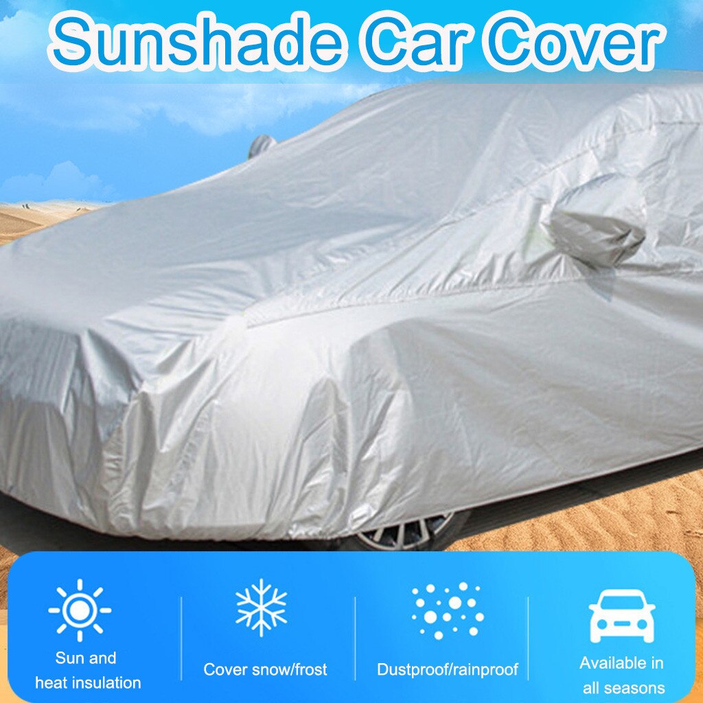 Waterdichte Auto Covers Outdoor Zon Bescherming Cover Voor Auto Reflector Stof Regen Sneeuw Beschermende Suv Sedan Hatchback Volledige M/L/Xl