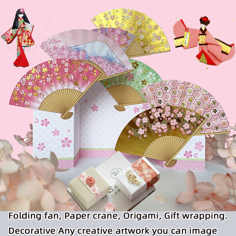 Big Size Japanese Origami Paper DIY Paper For Handmade Craft Folding Paper Packing Washi Paper For DIY Arts