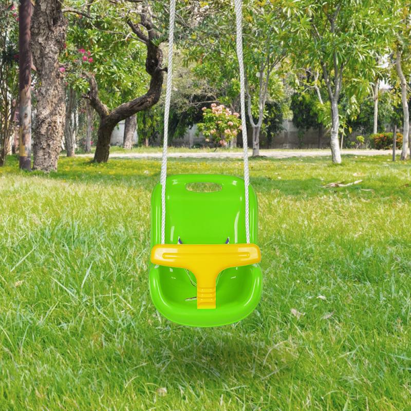 Chaise balançoire de jardin pour enfants, ensemble de jeux d&#39;extérieur, balançoire d&#39;intérieur, amusant, de , HWC
