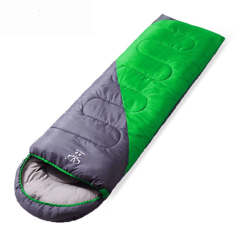 Ultralette camping sovepose åndbar efterår vinter varm kuvert rygsæk sovepose til udendørs rejser vandreture