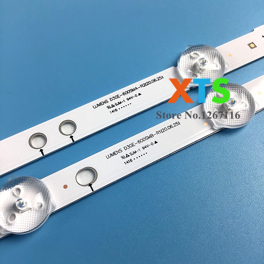 12 PCS LED Backlight Strip For Samsung 60''TV UN60J6200AF 2013SVS60 3228N1 D3GE-600SMA-R2 D3GE-600SMB-R1 BN96-29074A 29075A