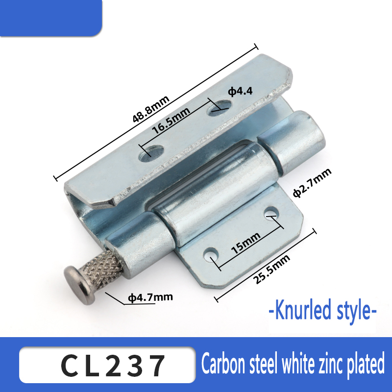 Cabinet hinge, hinge for electrical distribution cabinet, concealed hinge,  cl237-2 iron switch cabinets, welded stainless steel doors ,  cl237: White