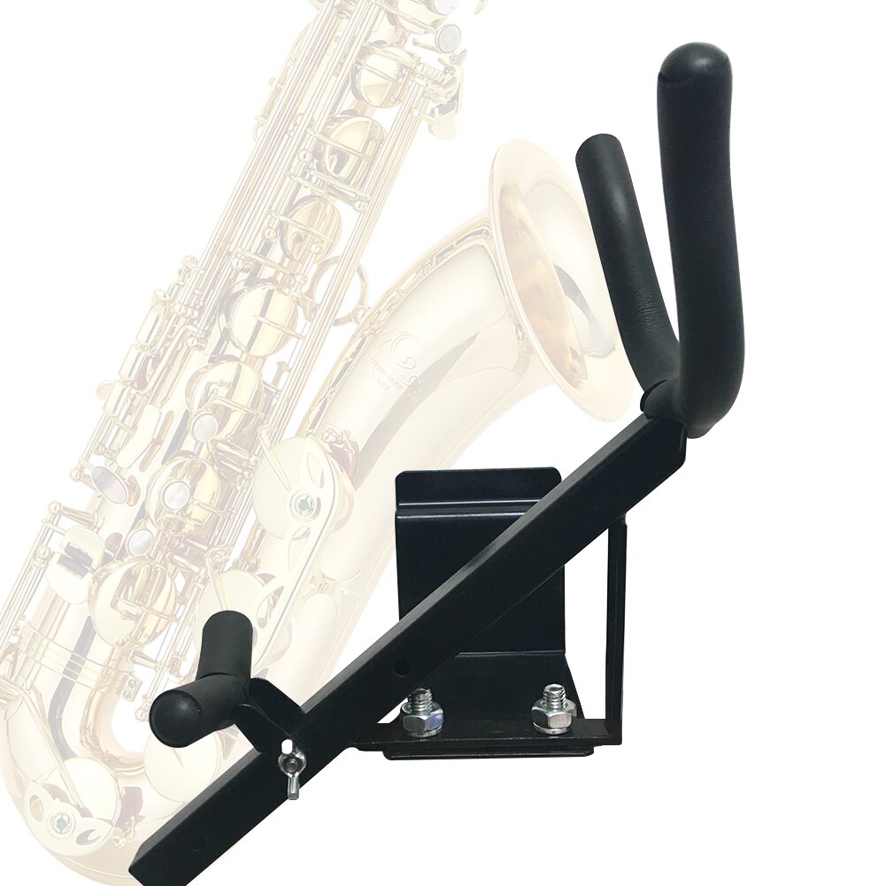 Support Storage Alto Saxophone Stand Hanger Instrument Parts Stable Players Wall Mounted Home Display Metal Plate Beginners