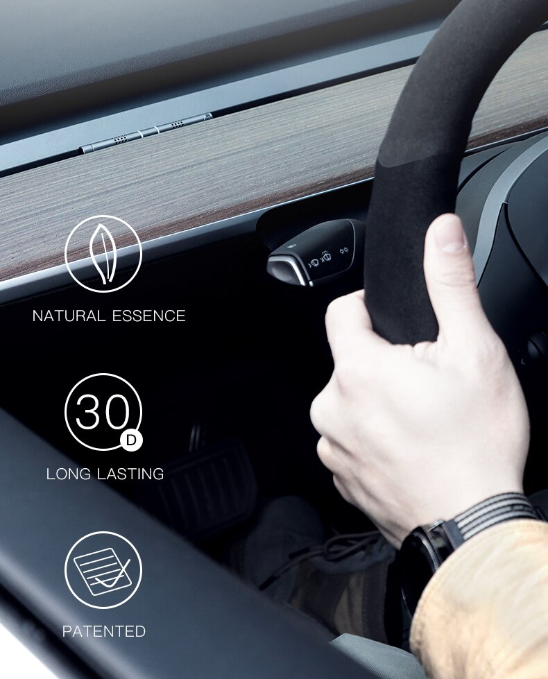 Désodorisant de voiture uniquement pour tableau de bord Tesla modèle 3 Y, parfum d&#39;ornement diffuseur d&#39;odeurs, accessoires d&#39;aromathérapie