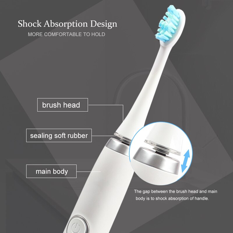 SEAGO Electric Rechargeable Toothbrush 5 Brushing Mode Dental Electric Brush Sonic Tooth Brush Whiten Teeth Automatic Toothbrush