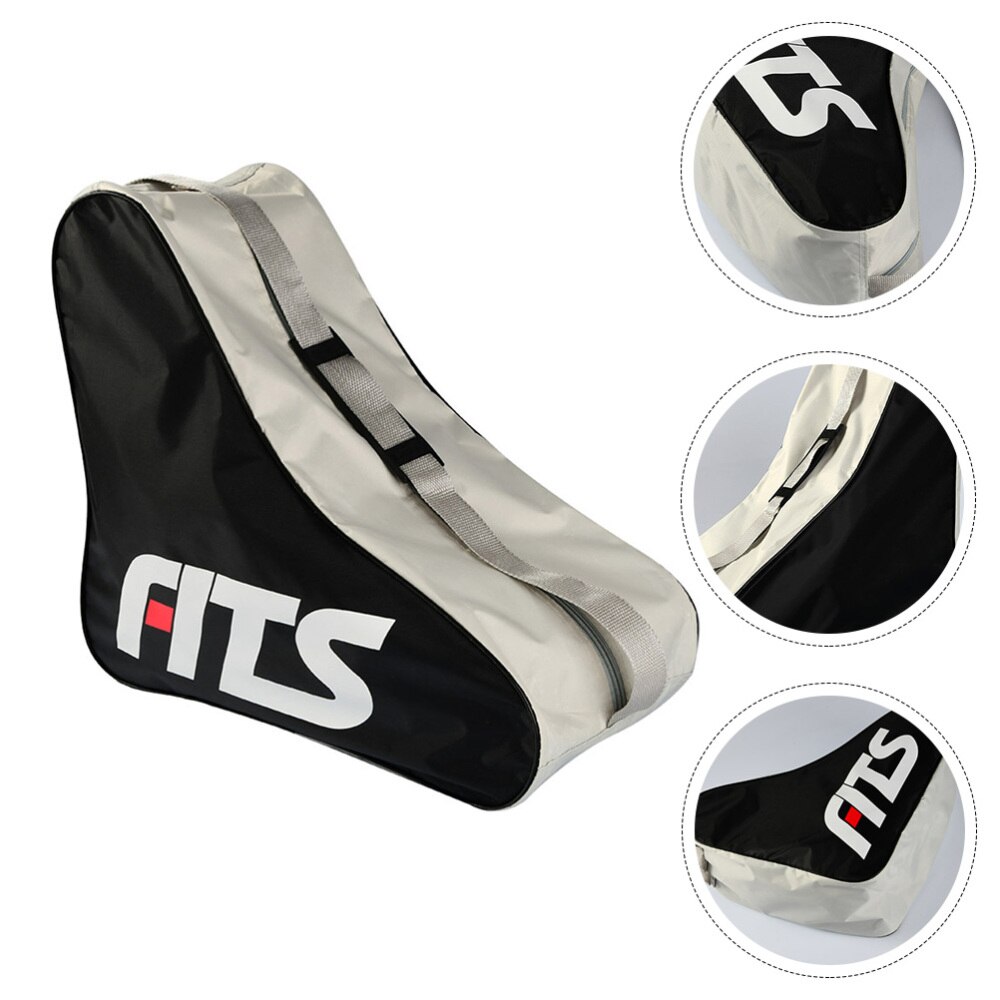 Roller Skates Bag Durable Skates Container Roller Skates Storage Pouch Skates Handbag Ice Skate Bag Outdoor Sports Carry Bags: Default Title