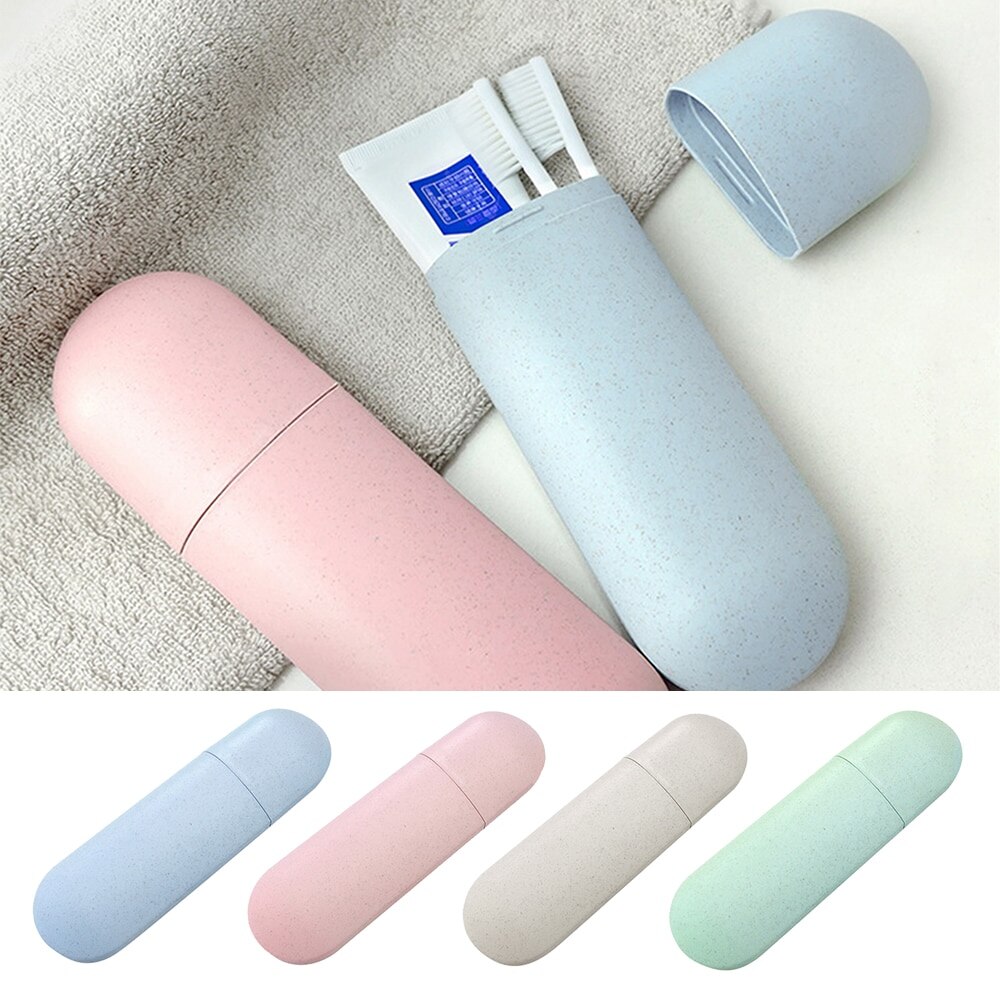 Camping Organizer Portable Outdoor Toothbrush Toothpaste Seal Storage Box Travel Rectangular Case Holder Boxs