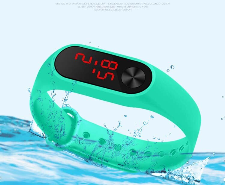 Menino menina criança relógio de led mulher esporte correndo relógios masculinos tela sensível ao toque relógio analógico digital relogio masculino feminino